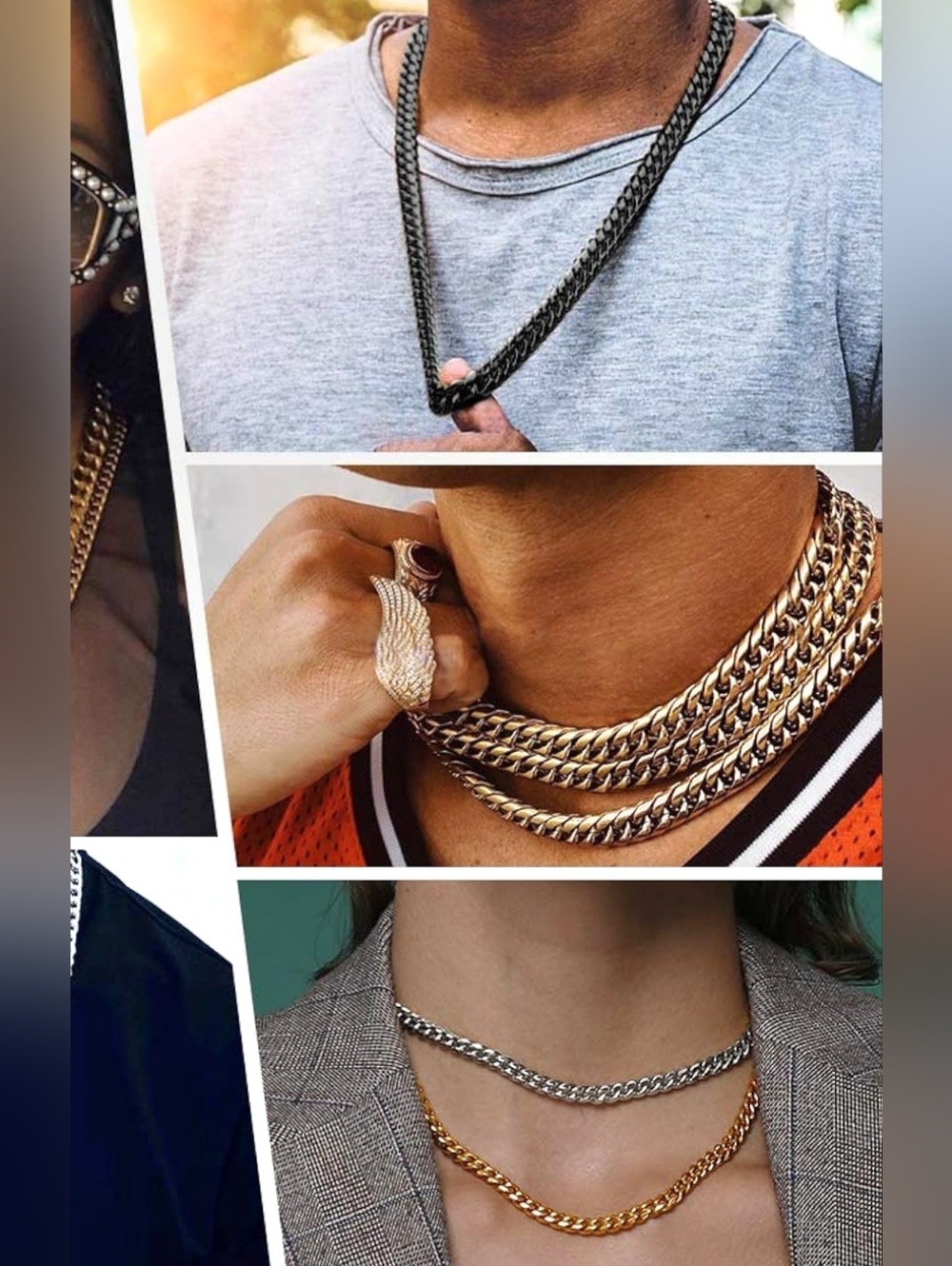 Chunky Cuban Link Chain - Picture 9 of 10